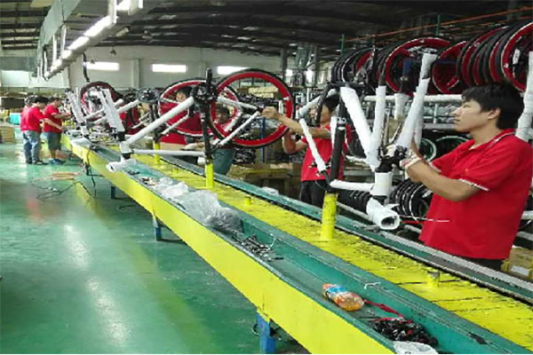 OEM bicycle  sinbao assembly department 